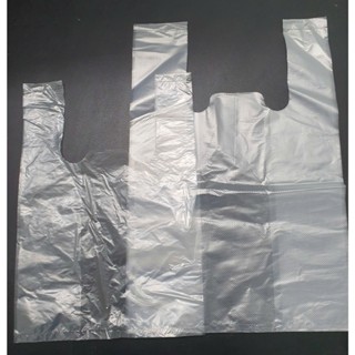 Túi xốp 2 quai, Túi 2 quai Zin, Túi đựng hàng Trắng Trơn, Trắng Gai đủ size