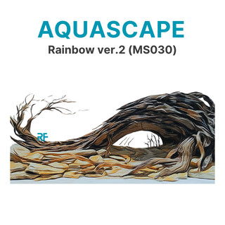  Layout Cầu Vồng ver.2 kích thước phù hợp để trang trí bể cá 30x20x20cm  Ms030  