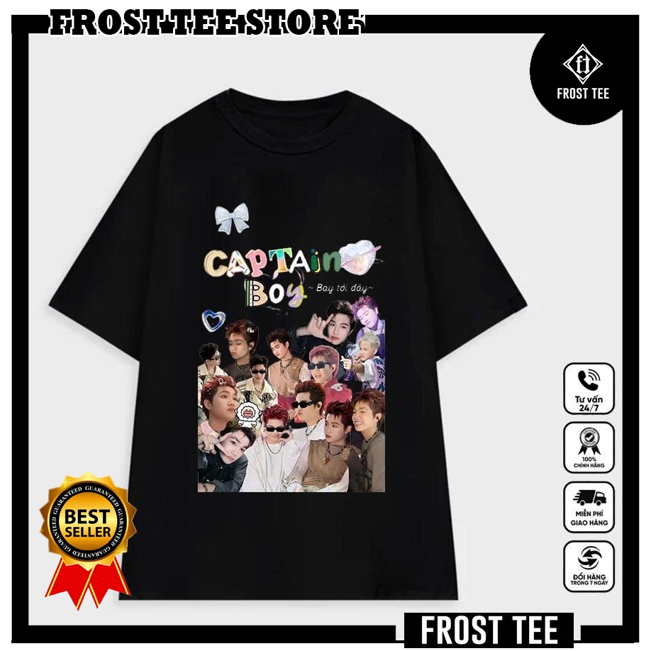 Áo thun Captain boy - Rhyder - Rhycap - Quang Hùng MasterD - Cigarettes After Sếch | COOLHATSU