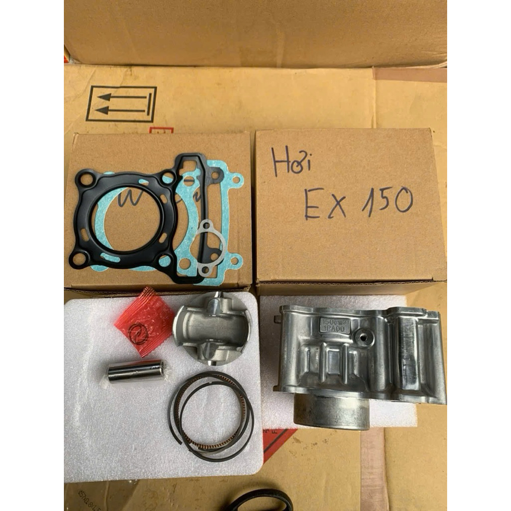 Bộ hơi -nòng piston dành cho xe exciter 135, exciter 150