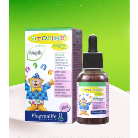 Fitobimbi Omega Junior (Chai 30ml)- Omega Thực Vật,Hỗ Trợ Phát Triển Não Bộ,Tốt Cho Mắt,trẻ cần bổ sung các acid béo