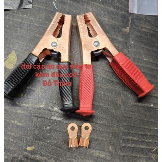 Đôi cặp ắc quy siêu to tặng kèm đầu cod,kẹp ắc quy đại