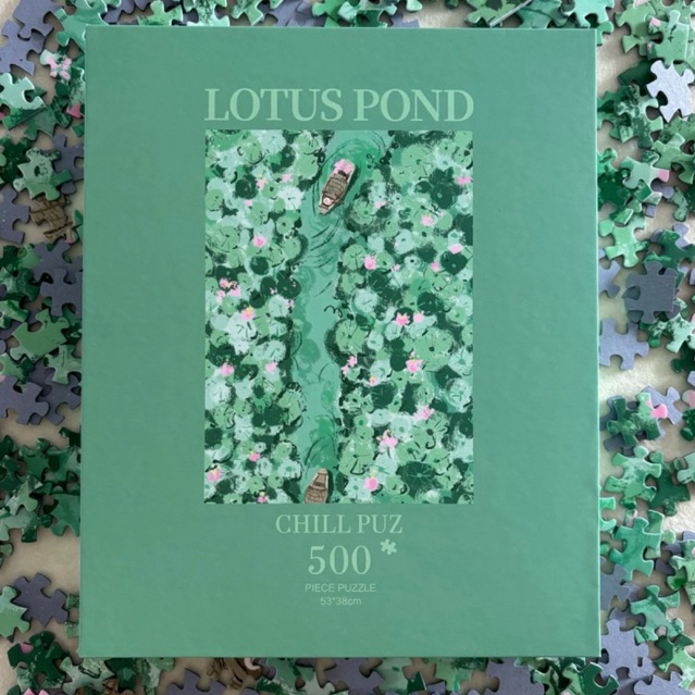 CHILL PUZ PUZZLE 500pcs LOTUS POND