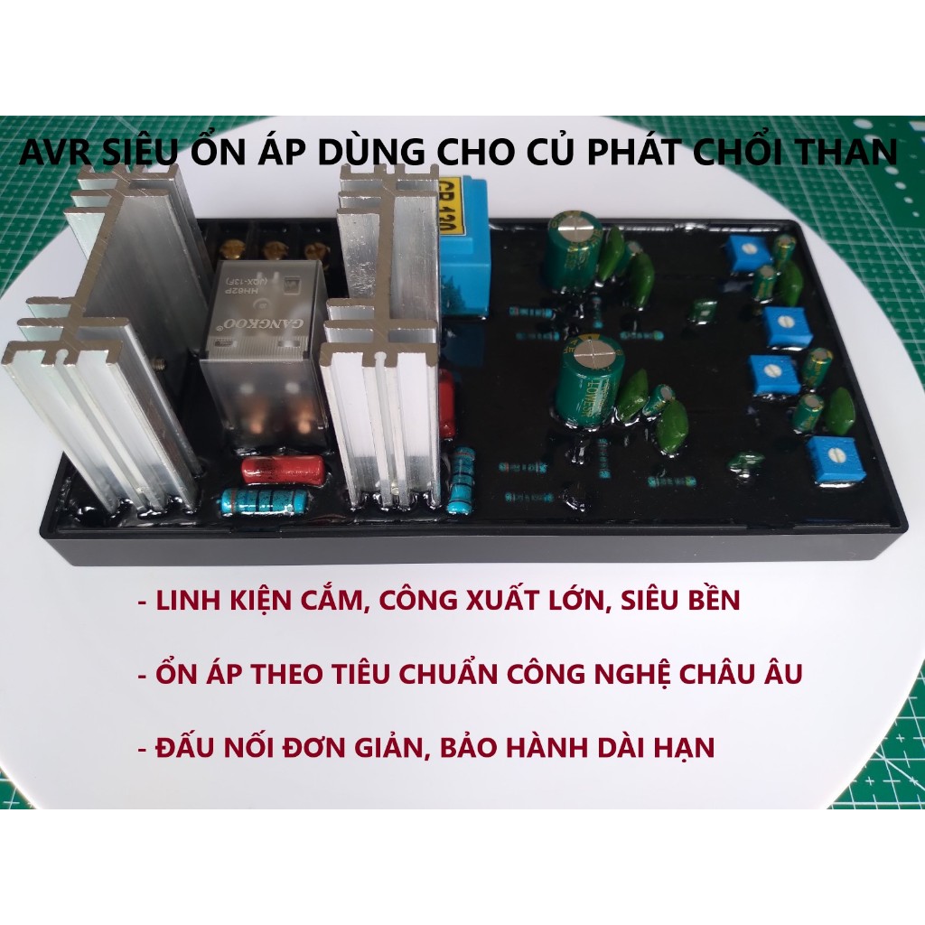 AVR GB160 GB130 ổn áp cho củ phát điện chổi than công xuất lớn