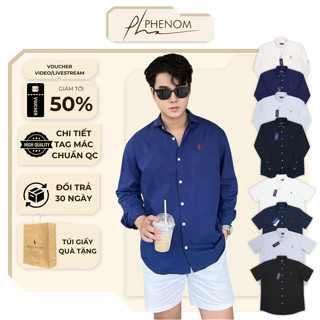  Áo Sơ Mi Ralph Lauren Thêu Ngựa QC Cao Cấp - Vải Kate Cotton Oxford Dày Mịn Chống Nhăn - PHENOM 