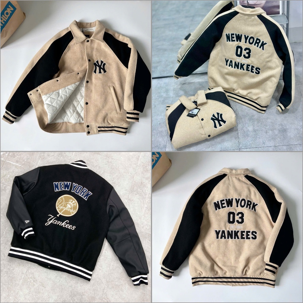 [Chính Hãng] Áo Varsity Jacket NEW ERA x MLB Dodgers LA 13947086 * Áo Khoác Bomber Chính Hãng 137811