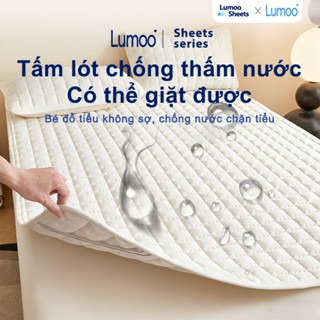 LUMOO ga chống thấm 1m2/m6/m8 THOÁNG KHÍ MỀM MẠI Cho bé Có vỏ gối