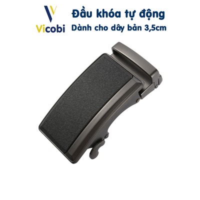 Đầu khóa thắt lưng nam Vicobi E9, mặt dây lưng tự động bản 3,5cm