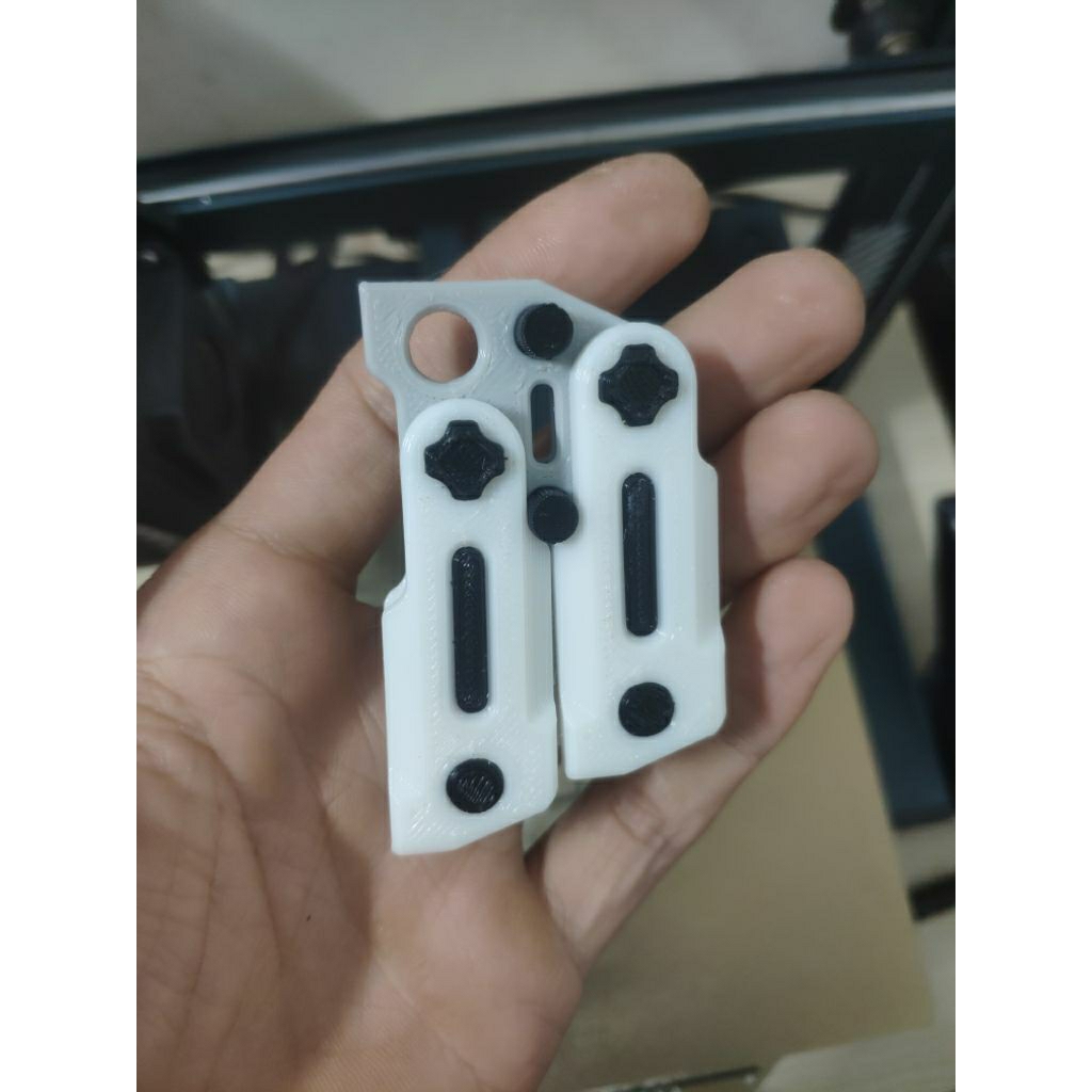 Balisong mini in 3d đồ chơi vô trí