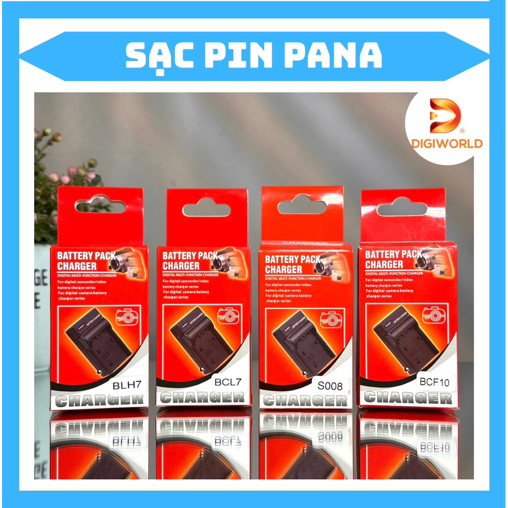 Sạc Pin Panasonic DMW-BLG10/ DMW-BCE10/ DMW-BCF10/ DMW-BCK7/ DMW-BCJ13/ CGA-S002/ CGA-S006 ( sạc tha