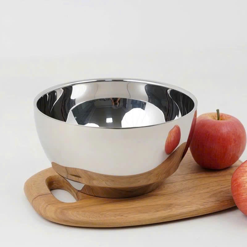 Bát inox hai lớp Julia Child [93] 20cm/12cm bát cơm, bát canh giữ nhiệt và cách nhiệt tốt