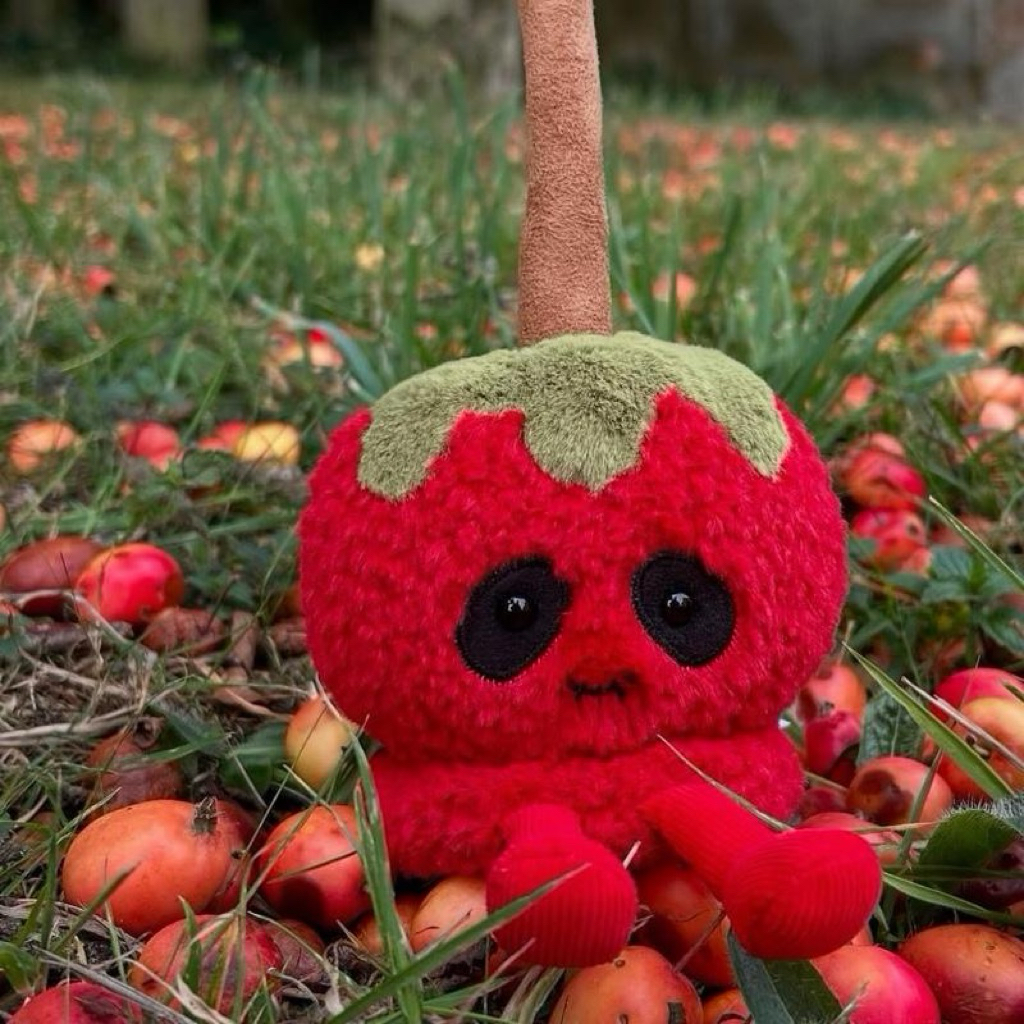 [CHÍNH HÃNG] Gấu Bông Jellycat Amuseables Toffee Apple - Táo Bọc Đường Decor Cực Xinh