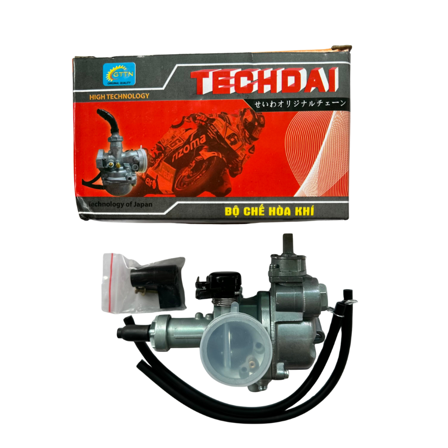 Chế Hoà Khí (Bình Xăng Con) Wave S110 | Hoạt Động Ổn Định – Tiết Kiệm Xăng – Lắp Như Zin