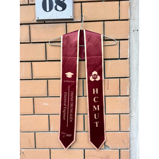 Mẫu sash tốt nghiệp Đại học Bách Khoa HCM - HCMUT