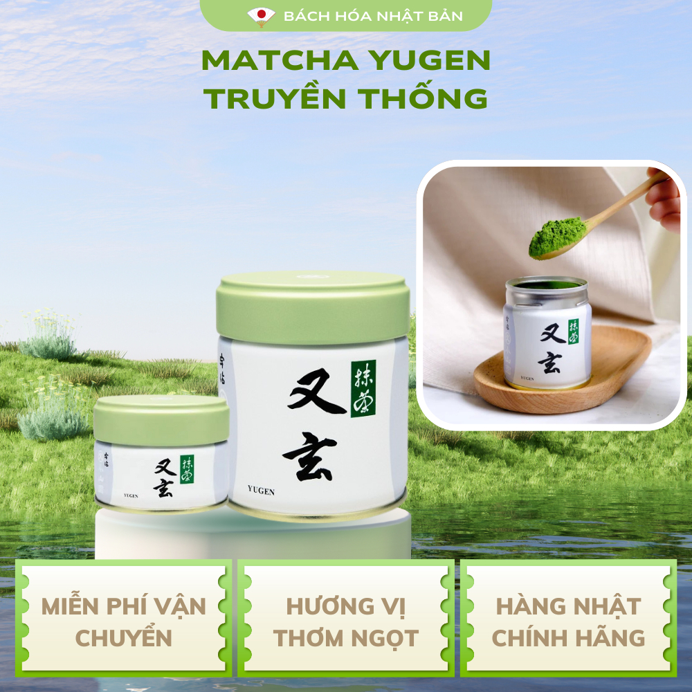 Bột Matcha Yugen - Hãng Marukyu Koyamaen Truyền Thống Nhật Bản M36