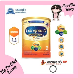 [Chính Hãng] Sữa bột Enfamil A+ NeuroPro 2 C-Sec 800g từ 1-3 tuổi cho bé sinh mổ