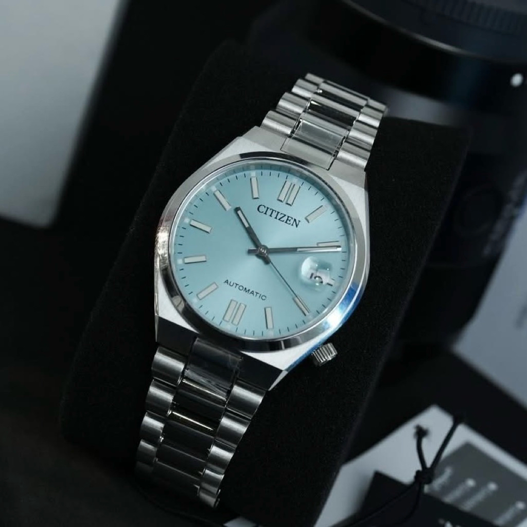 Đồng hồ nam nữ dây thép Citizen Automatic Tsuyosa NJ0200-50L
