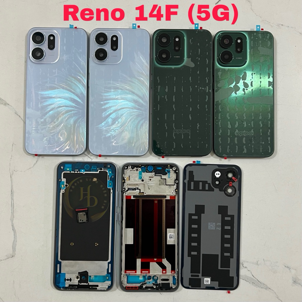 Vỏ bộ Oppo Reno 14F (5G) — hàng zin hãng đẹp lên mãy. Thay thế cho điện thoại hư hỏng vỏ máy cần thay thế
