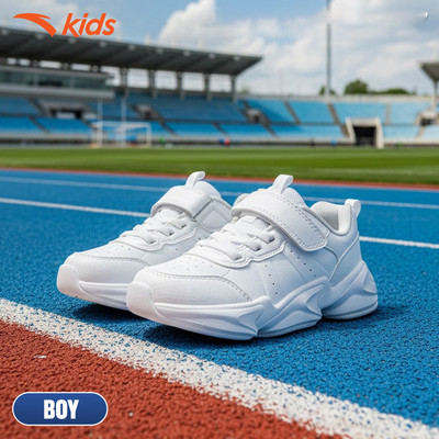 ANTA Kids Giày Thời Trang Bé Trai 3125D9928 Size 28-32 Khóa Dán Dễ Điều Chỉnh, Êm, Bền, Chống Trượt