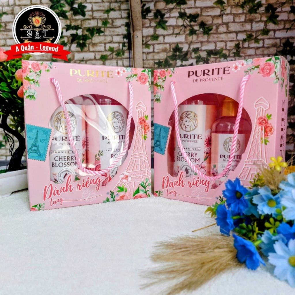 Hộp Quà Sửa Purite 500m + 500ml & 250ml Đủ Mùi Hương