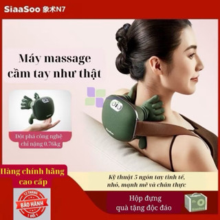 Máy massage cổ vai gáy lưng cao cấp GAX-8D, Đai massage cổ xoa bóp như bàn tay người [BH 12 tháng]
