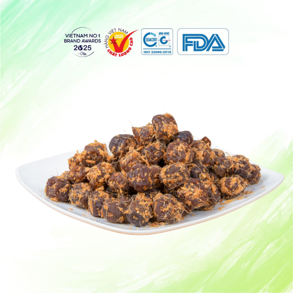 Ô Mai Mơ Gừng Chua Ngọt Hồng Lam - Mơ Dẻo Bắc Kạn Kèm Gừng Giã Tay - Ăn Vặt, Giảm Ho, Quà Biếu