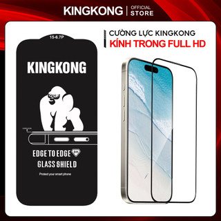   Trong suốt   Kính cường lực KINGKONG KK-69 Full HD cho iphone X Xr Xsm 11 12 13 14 15 16 promax 