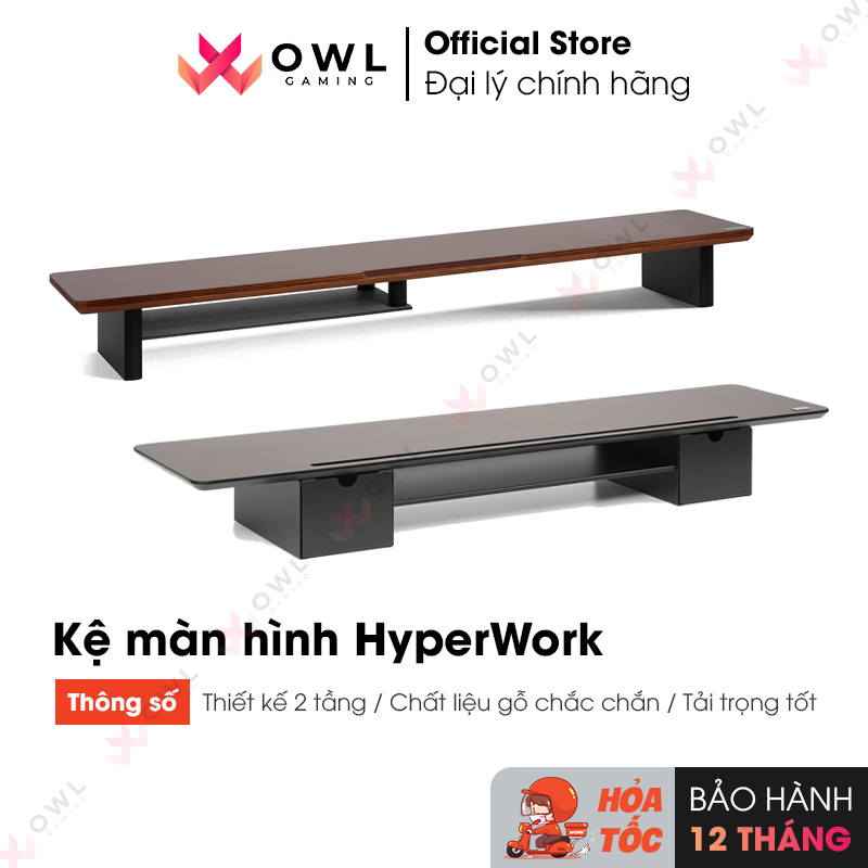 Kệ màn hình HyperWork DS01 / DS02 (Hàng chính hãng)