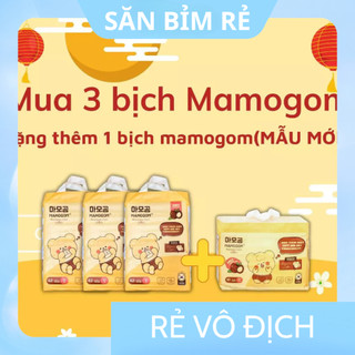   Combo 3 Tặng 1 Tã Bỉm MAMOGOM hữu cơ cao cấp công nghệ Hàn Quốc đủ size S62 M52 M48 L44 XL40 XXL38 