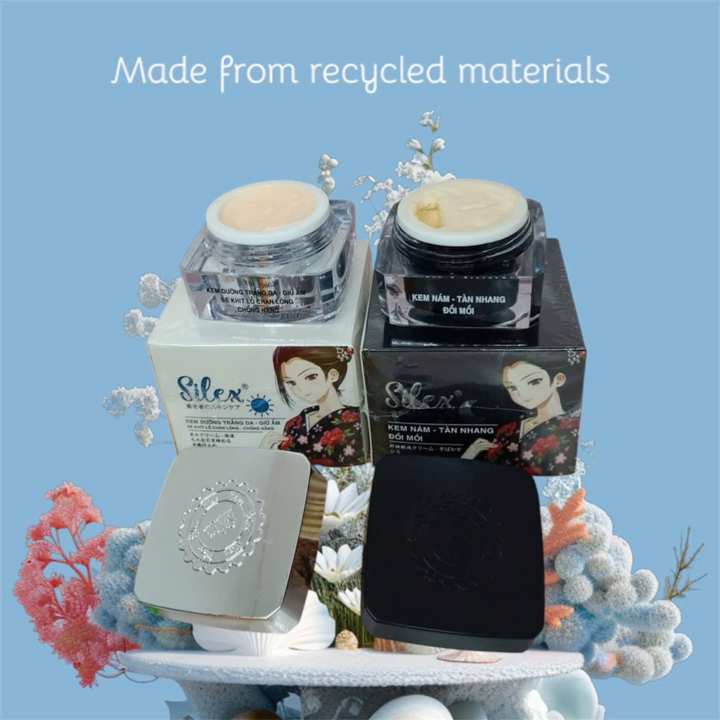 KEM SILEX SAN HÔ NHẬT BẢN TRẮNG DA TÀN NHANG ĐỒI MỒI NGỪA LÃO HOÁ SE KHÍT LỖ CHÂN LÔNG