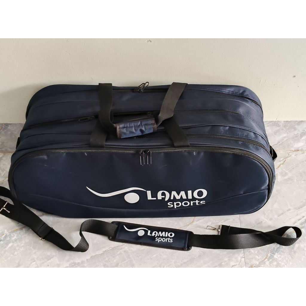 Bao vợt cầu lông vuông 3 ngăn chính đủ màu