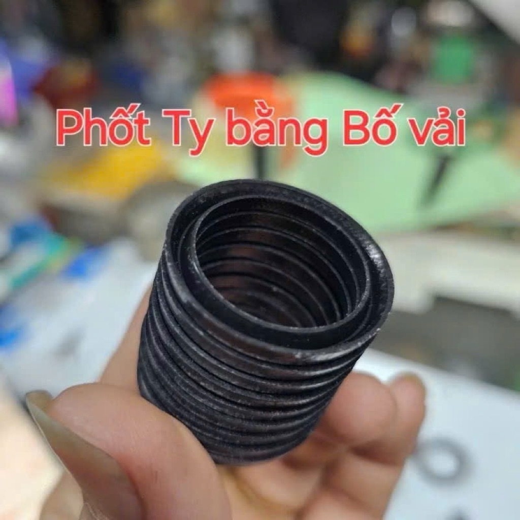 [Combo Bộ 9 cái] phốt bố vải cho đầu xịt ty sứ - phốt nước (phù hợp đầu nén ty sứ) 1HP - 2HP