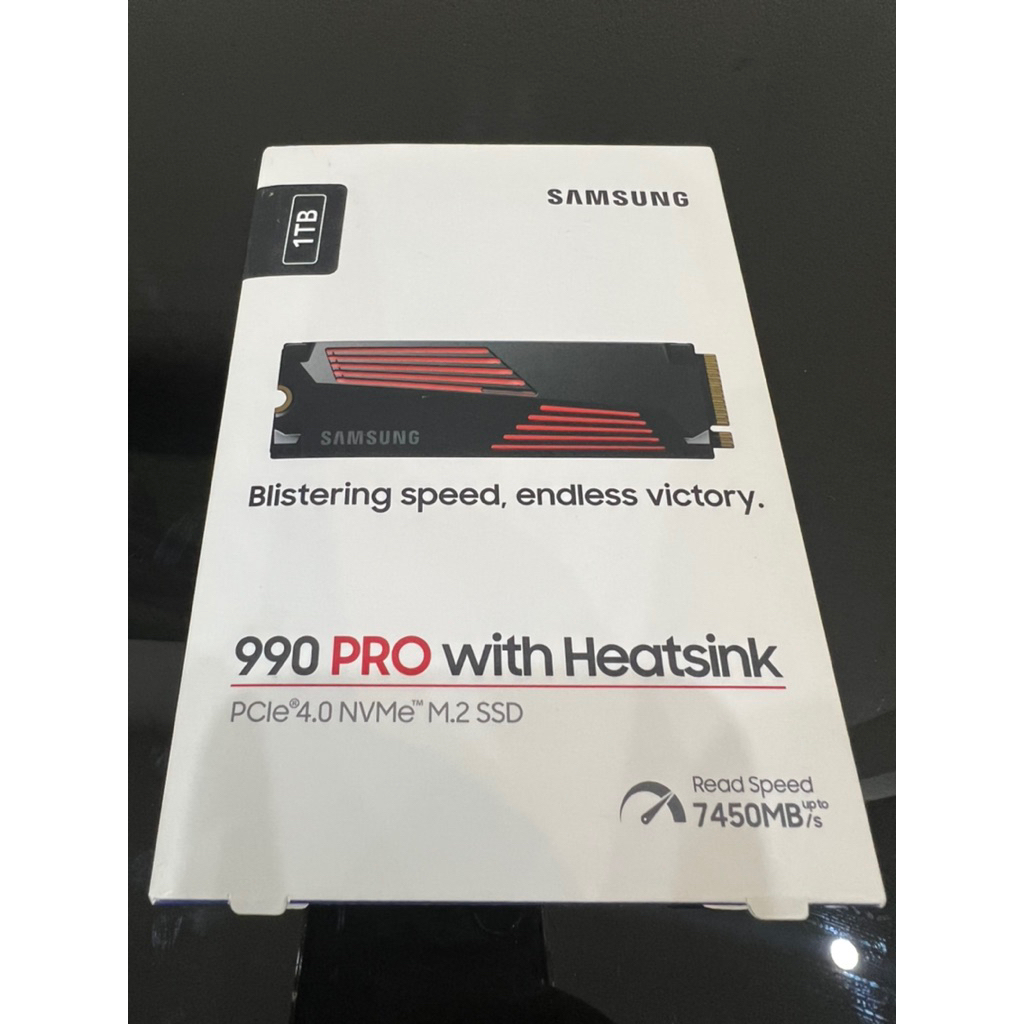 SSD SAMSUNG 990 PRO WITH HEATSINK 1TB