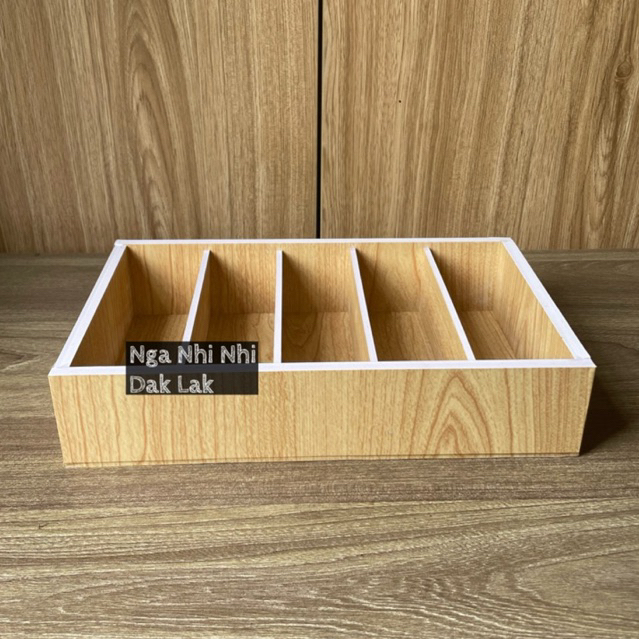 Khay đựng tiền đứng 5 ngăn 30cm x 18cm