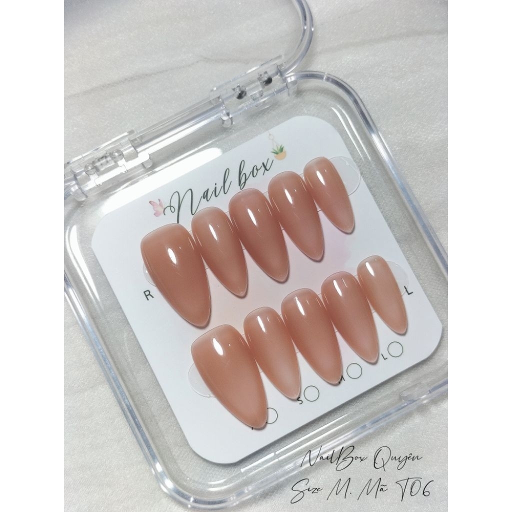 NailBox Thiết Kế Thạch Trơn T06