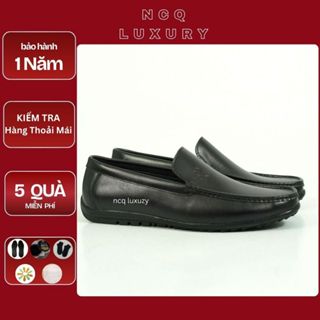  Giày lười Nam - Giày MOCA Nam da bò cao cấp Bảo hành nổ da 12 tháng 
