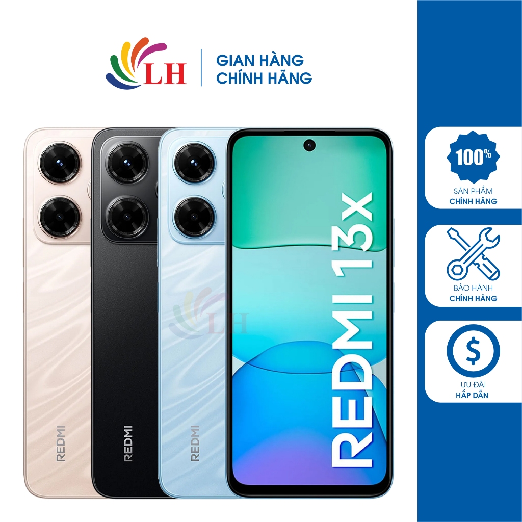 Điện thoại Xiaomi Redmi 13x - Hàng chính hãng