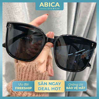 Mắt kính râm mát nữ nam, kính mắt thời trang chống tia UV400 phù hợp đi chơi đi biển chụp kỷ yếu đẹp ABICA 239