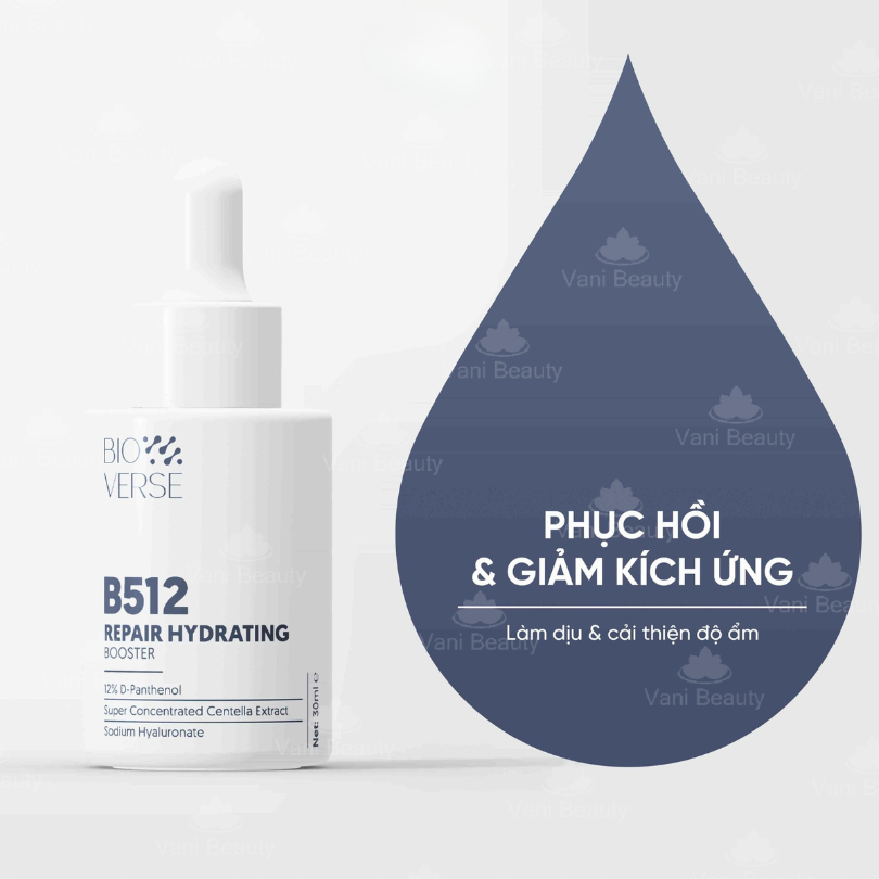 Tinh Chất B512 Phục Hồi Da Cấp Ẩm Bioverse B512 Repair Hydrating Booster 30ml