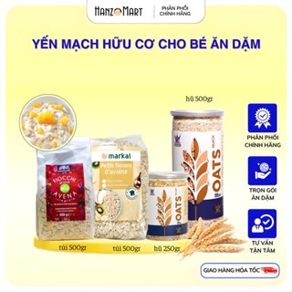 Yến mạch cho bé ăn dặm cán vỡ Hafer Flocken Đức 500gr