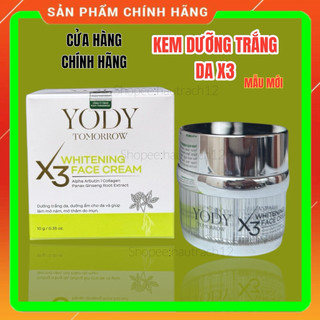 𝐊𝐞𝐦 3X 𝐃𝐮̛𝐨̛̃𝐧𝐠 𝐓𝐫𝐚̆́𝐧𝐠 𝐃𝐚 ( whitening X3 face cream) YODY TOMORROW)