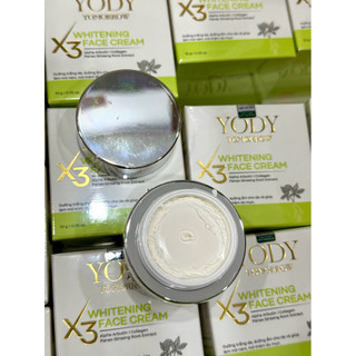 𝐊𝐞𝐦 𝐃𝐮̛𝐨̛̃𝐧𝐠 𝐃𝐚 3X Ngày (whitening X3 face cream ) YODY TOMORROW