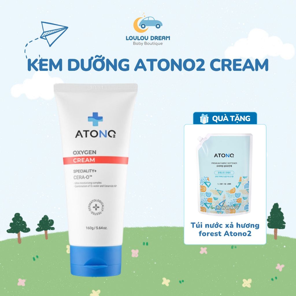 Kem dưỡng ẩm Atono2 Cream chuyên biệt cho bé từ sơ sinh