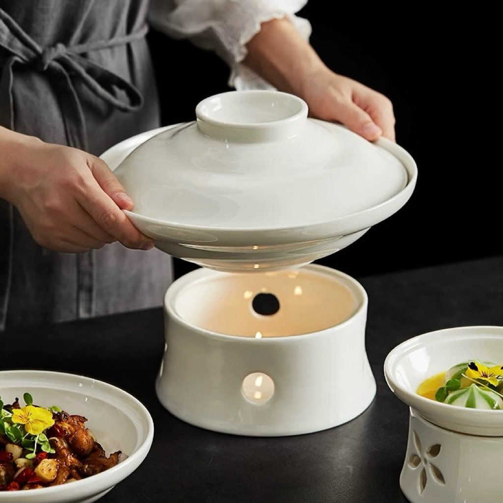 Bộ bếp hâm đồ ăn Colin Jia nhập khẩu cao cấp | Colin Jia Plate