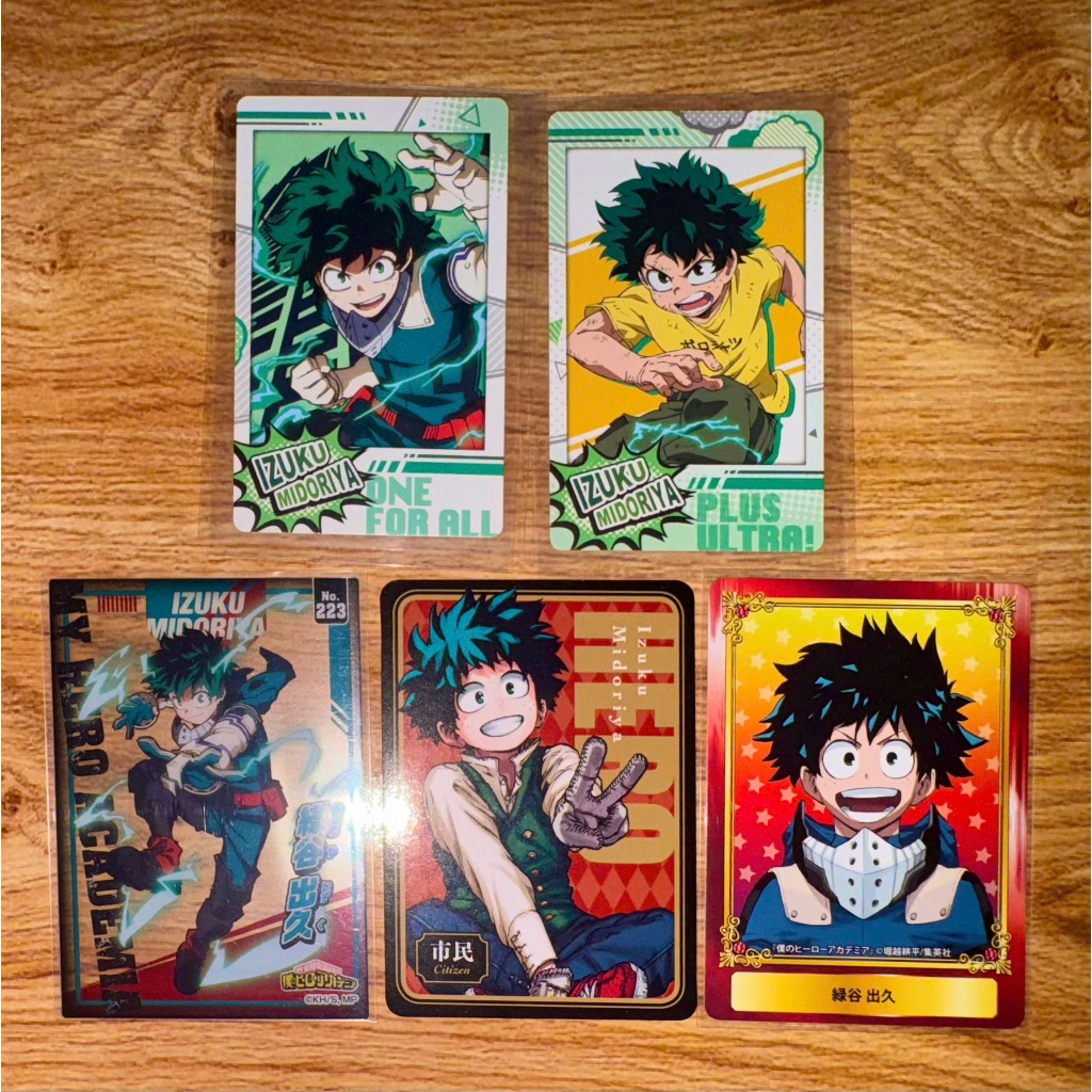 Thẻ bài / Card nhân phẩm Midoriya Izuku (Deku) - Boku no Hero Academia - Card chính hãng