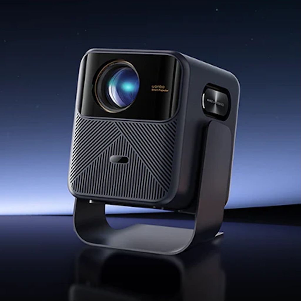 [Bản 2025] Máy Chiếu Wanbo Mozart 1 Pro Full HD (Hỗ trợ 4K) - 1200 ANSI Lumen, Google TV | BH 12 thá