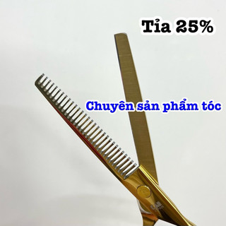 ✅Kai Kéo Cắt Tóc Cao Cấp 6.0 Inch Màu Vàng Thép Nhật S440C Độ Cứng Trên 62HRC Chất Liệu Bền Đẹp