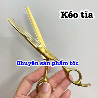 ✅Kai Kéo Cắt Tóc Cao Cấp 6.0 Inch Màu Vàng Thép Nhật S440C Độ Cứng Trên 62HRC Chất Liệu Bền Đẹp