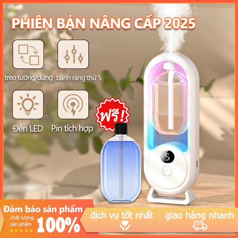 🔥Máy Xịt Thơm Phòng Tự Động máy tinh dầu thơm phòng máy khuếch tán tinh dầu decor phòng ngủ bình sịt thơm phòng