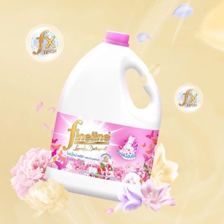 NƯỚC GIẶT XẢ FINELINE PLUS phù hợp Đồ phơi trong nhà/ Giặt ban đêm 2800ML - 300ML